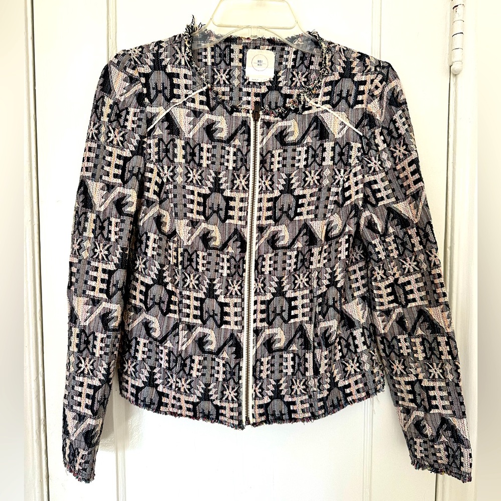 Hei Hei Patterned Woven Light Jacket